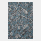 Moderne Elegante Chinoiserie Rodelbahn Geschirrtuch (Vertikal)