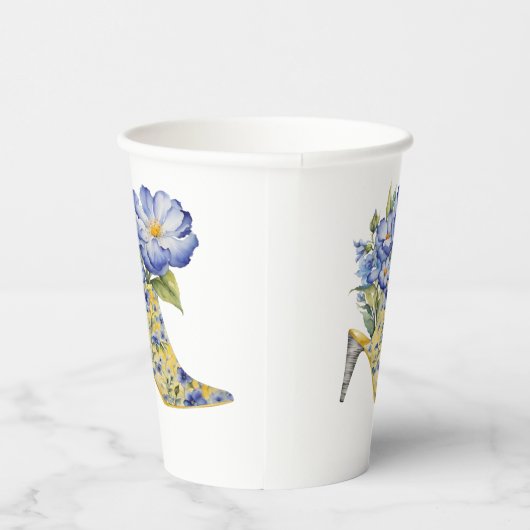 Moderne Elegante Chinoiserie Rodelbahn mit Aussich Pappbecher (Rechts)