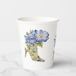 Moderne Elegante Chinoiserie Rodelbahn mit Aussich Pappbecher