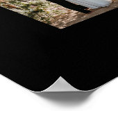 Moderne, elegante Collage mit minimalem Foto Poster (Ecke)