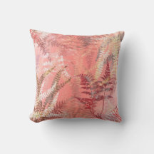 Moderne elegante Coral Pink Frond