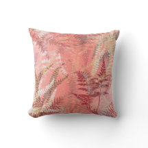 Moderne elegante Coral Pink Frond