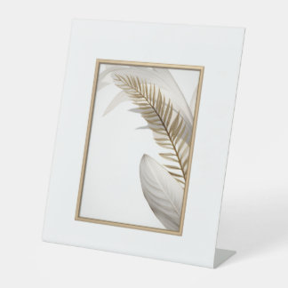 Moderne elegante Designs Sockelschild
