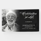 Moderne, elegante Drehbuch- und Foto-Feier zum Leb Banner (Horizontal)