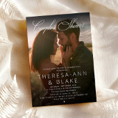 Moderne elegante Dusche einfach Einladung