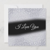 Moderne elegante Ehemannskarte Dankeskarte (Rückseite)