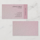 Moderne, elegante, einfache Berufliche Vorlage Visitenkarte (Vorne/Hinten)