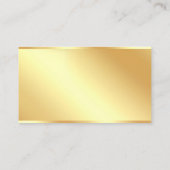 Moderne, elegante, einfache Designvorlage Beruflic Visitenkarte (Rückseite)