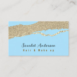 Moderne, elegante, einfache Glitterie Visitenkarte