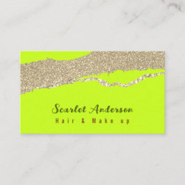 Moderne, elegante, einfache Glitterie Visitenkarte