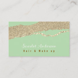 Moderne, elegante, einfache Glitterie Visitenkarte