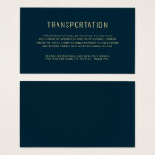 Moderne, elegante Einfache Hochzeitskarte (Vorne & Hinten)