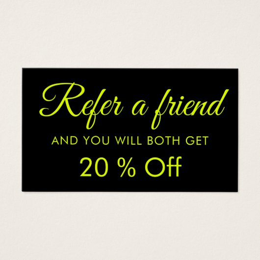 Moderne elegante, einfache Karten für Chartreuse (Vorderseite)