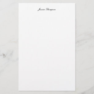 Moderne Elegante Einfache Professionelle Briefpapier