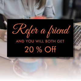 Moderne elegante, einfache Schwarze Korallen-Karte