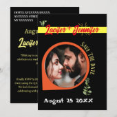 Moderne, elegante Einladung zu benutzerdefinierten (Vorne/Hinten)