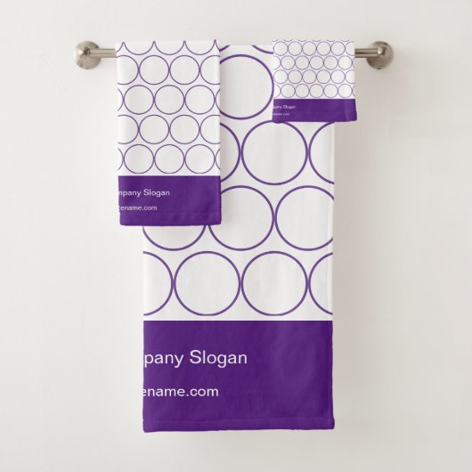 Moderne elegante Einrichtung Farbe Monogramm Wasch Badhandtuch Set (Insitu)