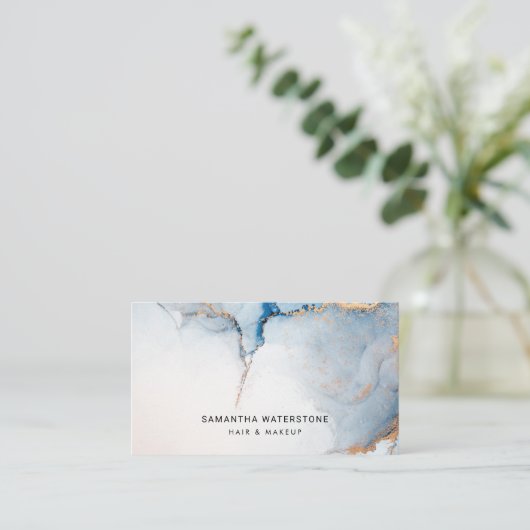 Moderne Elegante Eleganz nach Maß Visitenkarte (Stehend Vorderseite)