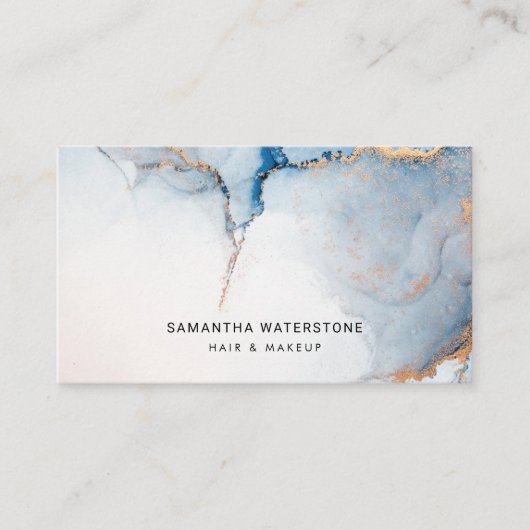 Moderne Elegante Eleganz nach Maß Visitenkarte (Vorderseite)