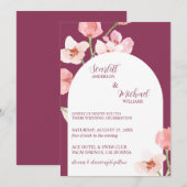 Moderne Elegante Erde Einladung (Vorne/Hinten)