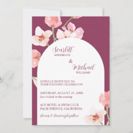 Moderne Elegante Erde Einladung