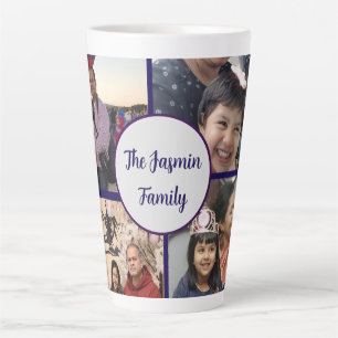 Moderne elegante Familienbilder stylish  Milchtasse