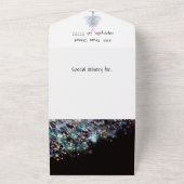 Moderne, elegante Familienporträts All In One Einladung (Außenbereich)