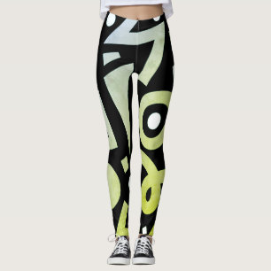 Moderne Elegante Farben Stilvoll Grün Leggings