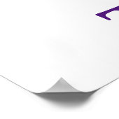 Moderne Elegante Farbenfrohe Ananas Poster (Ecke)