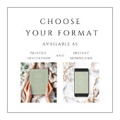 Moderne elegante feierliche Hochzeit Einladung