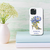 Moderne Elegante Flora Chinoiserie Al Pentolino Case-Mate iPhone Hülle