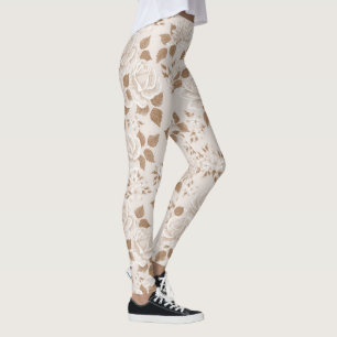 Moderne Elegante Flora Leggings