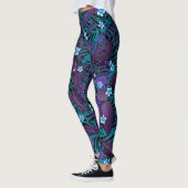 Moderne Elegante Flora Leggings (Links)