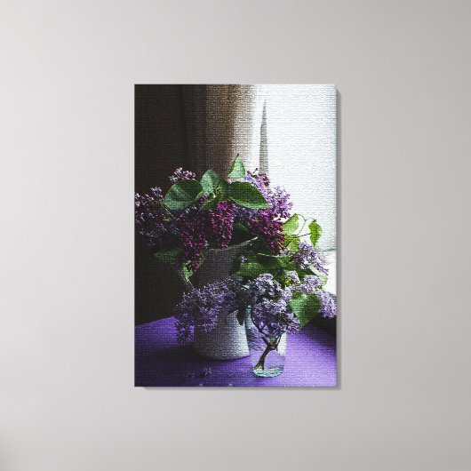 Moderne Elegante Flora Leinwanddruck (Vorderseite)