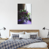Moderne Elegante Flora Leinwanddruck (Insitu (Schlafzimmer))