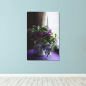 Moderne Elegante Flora Leinwanddruck (Insitu (Holzboden))