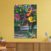 Moderne Elegante Flora Leinwanddruck (Insitu (Wohnzimmer))