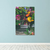 Moderne Elegante Flora Leinwanddruck (Insitu (Holzboden))