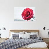 Moderne Elegante Flora Leinwanddruck (Insitu (Schlafzimmer))