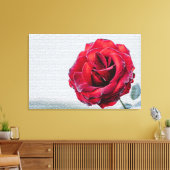 Moderne Elegante Flora Leinwanddruck (Insitu (Wohnzimmer))