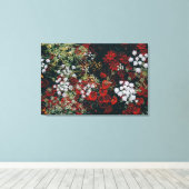 Moderne Elegante Flora Leinwanddruck (Insitu (Holzboden))