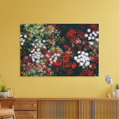 Moderne Elegante Flora Leinwanddruck (Insitu (Wohnzimmer))