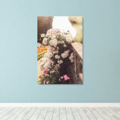 Moderne Elegante Flora Leinwanddruck (Insitu (Holzboden))