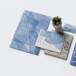 Moderne, elegante Formen Einladung