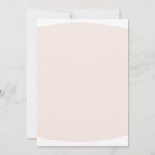 Moderne, elegante Foto Save the Date (Rückseite)