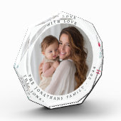 Moderne elegante freudige Foto-Feier Fotoblock (Links)