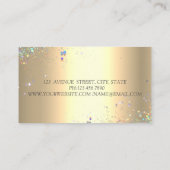 Moderne Elegante Frische Pasta machen Visitenkarte (Rückseite)