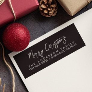 Moderne Elegante Frohe Weihnachtsbaum und Rentier