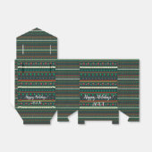 Moderne Elegante frohe Weihnachtsfeiertage Geschenkschachtel (Ungefaltet)