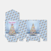 Moderne Elegante frohe Weihnachtsfeiertage Geschenkschachtel (Ungefaltet)